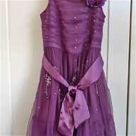 cadbury purple flower girl dress for sale