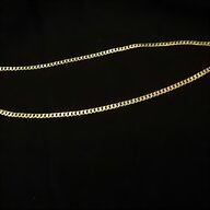 solid gold curb chain for sale