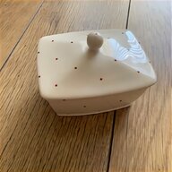 blue butter dish for sale