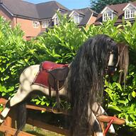 large wooden rocking horse for sale