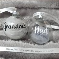 silver christmas baubles for sale