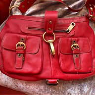 red leather satchel for sale