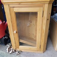 pine wall display cabinet for sale