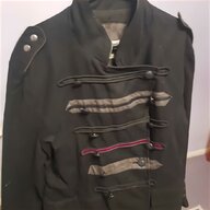 leather jacket punk men for sale