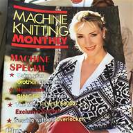 machine knitting monthly for sale