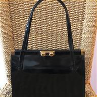 vintage black patent handbag for sale