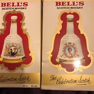 bells whiskey decanters full for sale