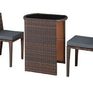 rattan table garden furniture for sale
