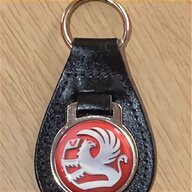 vauxhall leather keyring for sale