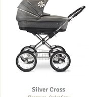 silver cross sleepover pram for sale