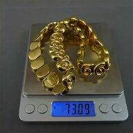 18ct solid gold bracelet for sale