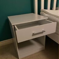 white bedside table for sale
