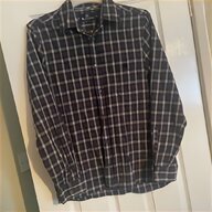 mens black double cuff shirts for sale