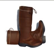 extra wide riding boots 7 for sale