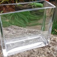 rectangular glass vase for sale