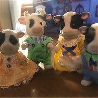 sylvanian families friesian cow family for sale