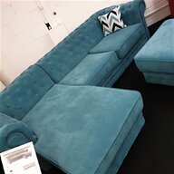 blue fabric corner sofa for sale