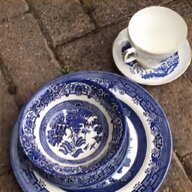 blue willow china set for sale