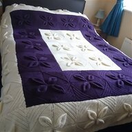 knitted bedspread patterns for sale