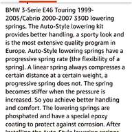 e36 lowering springs for sale
