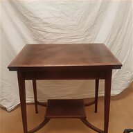 antique folding table inlaid for sale