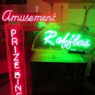 vintage neon sign for sale
