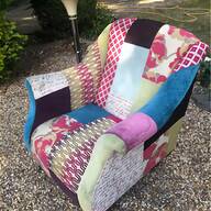 patchwork footstool for sale