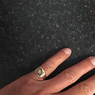 mens gold pinky rings for sale
