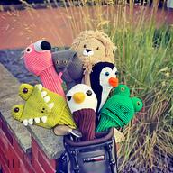 zipped golf club head covers for sale