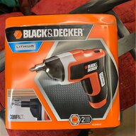 black decker screwdriver cordless for sale