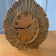 vintage sunburst clocks for sale