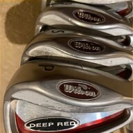deep red wilson golf clubs for sale