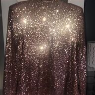 gold sequin blazer for sale