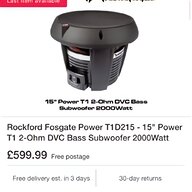 rockford fosgate speakers for sale