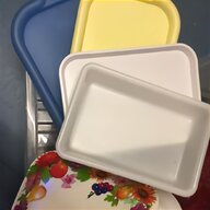 plastic food trays white for sale