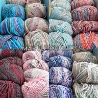 chunky wool 200g for sale