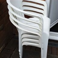 white plastic garden chairs for sale