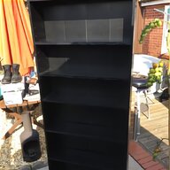 ikea bookcase dark wood for sale