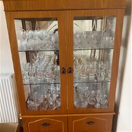 lovely glass display cabinet for sale