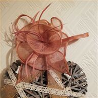 dusky pink wedding hat for sale