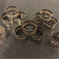 silver napkin rings for sale