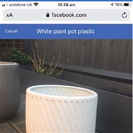 large plastic plant pots for sale