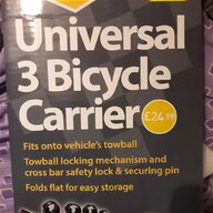 tow bar bike carrier for sale