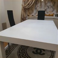white gloss round table for sale