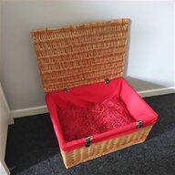 wicker storage chest for sale