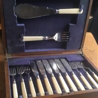 horn handle cutlery for sale