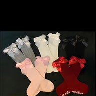 womens white frilly socks for sale