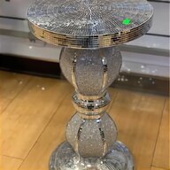 mirrored lamp table for sale
