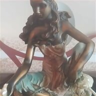 bronze lady lamp for sale