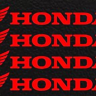 honda motorcycle decals for sale